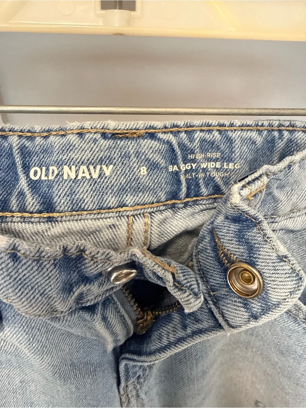 Old Navy Girls Baggy Wide Leg Jeans